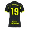 Atletico Madrid Julian Alvarez #19 Bortedrakt Kvinner 2026-27 Kortermet